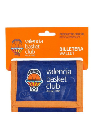 Piniginė Valencia Basket Mėlyna Oranžinė