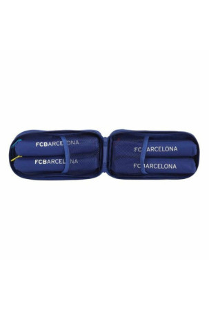 Kuprinė su pieštuko dėklu F.C. Barcelona 600D POLYESTER Mėlyna 12 x 23 x 5 cm