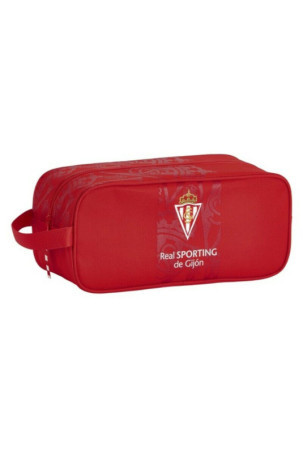 Kelioninis šlepečių laikiklis Real Sporting de Gijón Raudona 34 x 15 x 14 cm