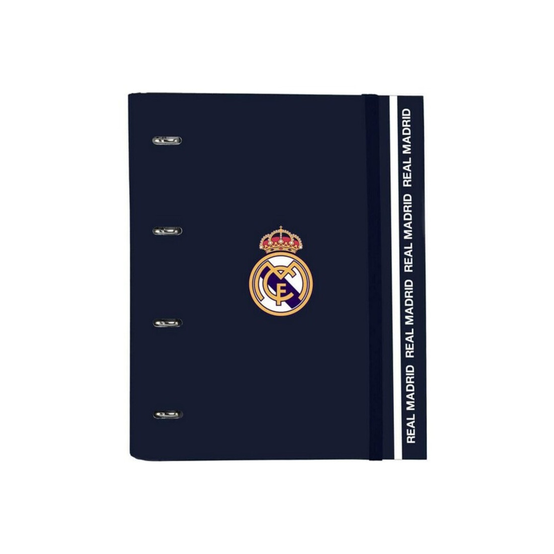 Žiedinis segtuvas Real Madrid C.F. 512034666 Tamsiai mėlyna (27 x 32 x 3.5 cm)