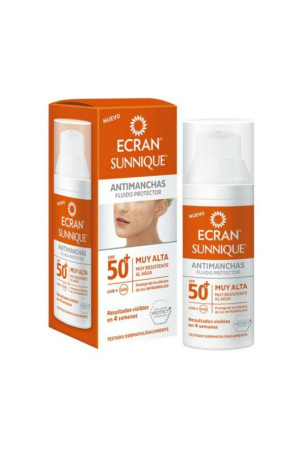 Saulės kremas nuo rudų dėmių Sunnique Ecran Spf 50+