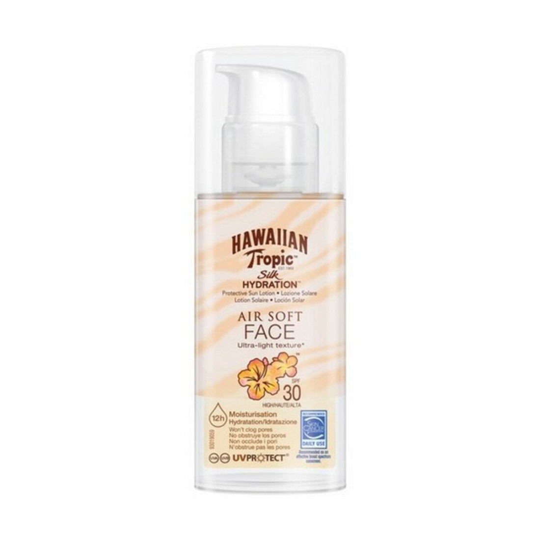 Kremas nuo saulės veidui Silk Air Soft Hawaiian Tropic Silk Air Soft Face Spf 30 50 ml Spf 30