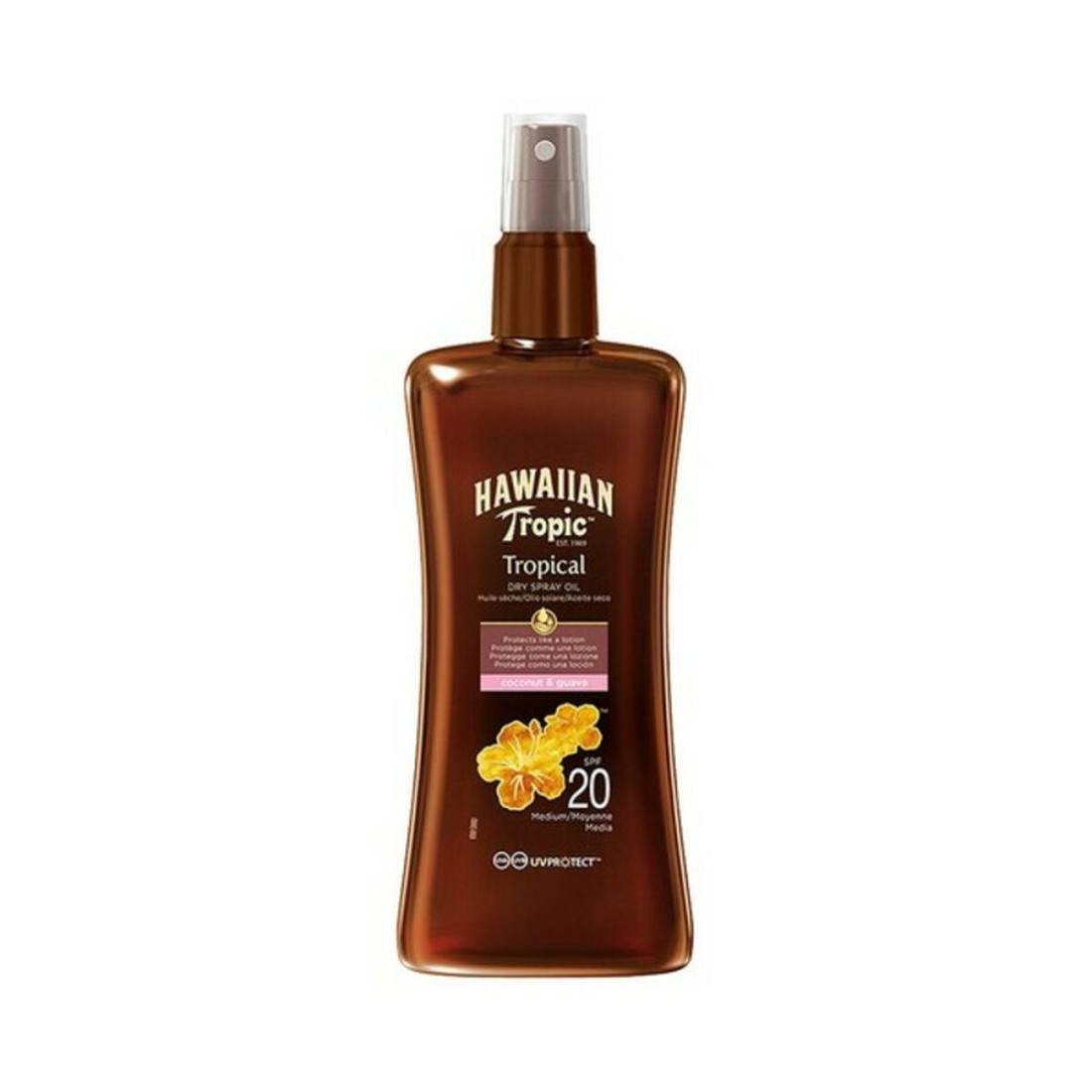 Saugantis aliejus Coconut & Guava Hawaiian Tropic Spf 20 20 (200 ml)