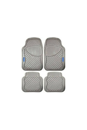 Automobilių grindų kilimėlių rinkinys Goodyear GOD9022 Universalus Rusvai gelsva (4 pcs)