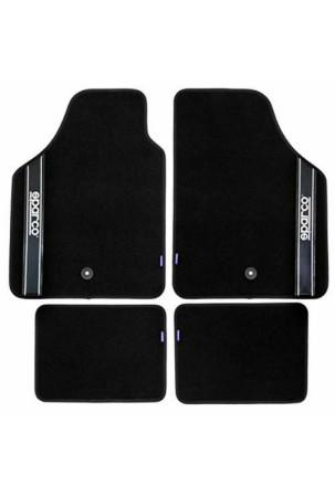 Automobilių grindų kilimėlių rinkinys Sparco Strada 2012 B Universalus Juoda (4 pcs)