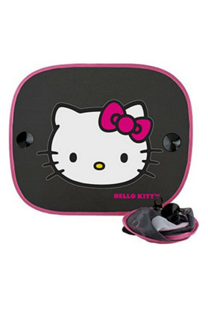 Automobilio lango užuolaida Hello Kitty KIT3014 Vaikiškas (44 x 36 cm)(2 pcs)