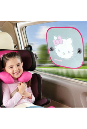 Automobilio lango užuolaida Hello Kitty KIT3014 Vaikiškas (44 x 36 cm)(2 pcs)