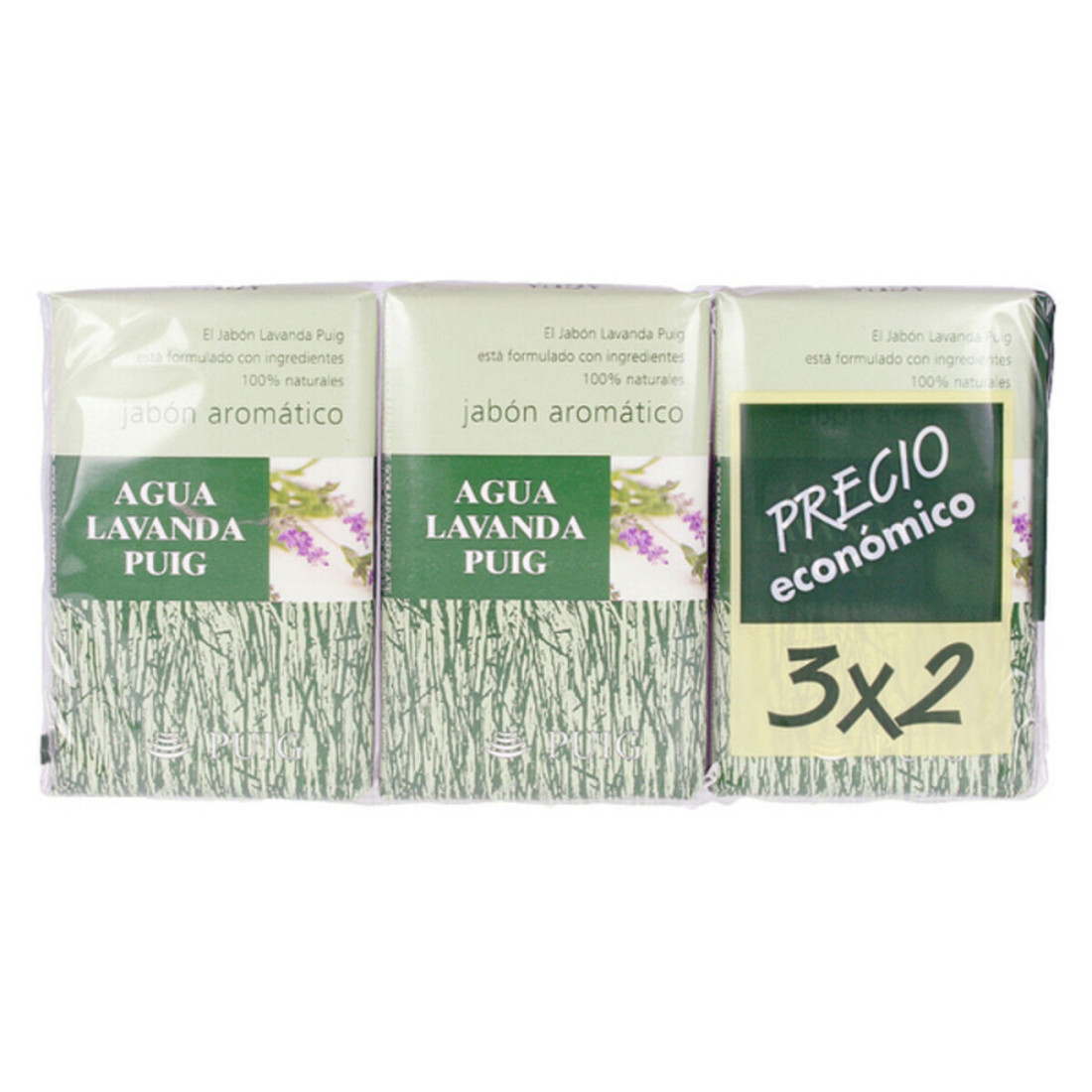 Rankų muilas Agua Lavanda Puig Agua Lavanda 142-0350 (3 pcs) 3 Dalys