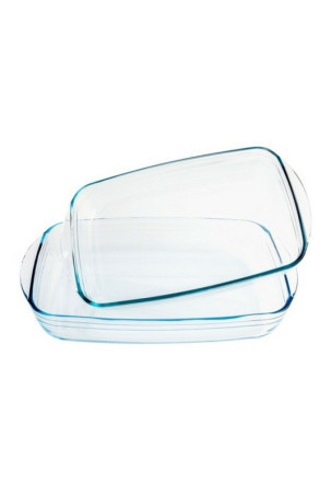 Orkaitės patiekalų rinkinys Pyrex Classic Skaidrus Borosilikatinis stiklas (2 pcs)