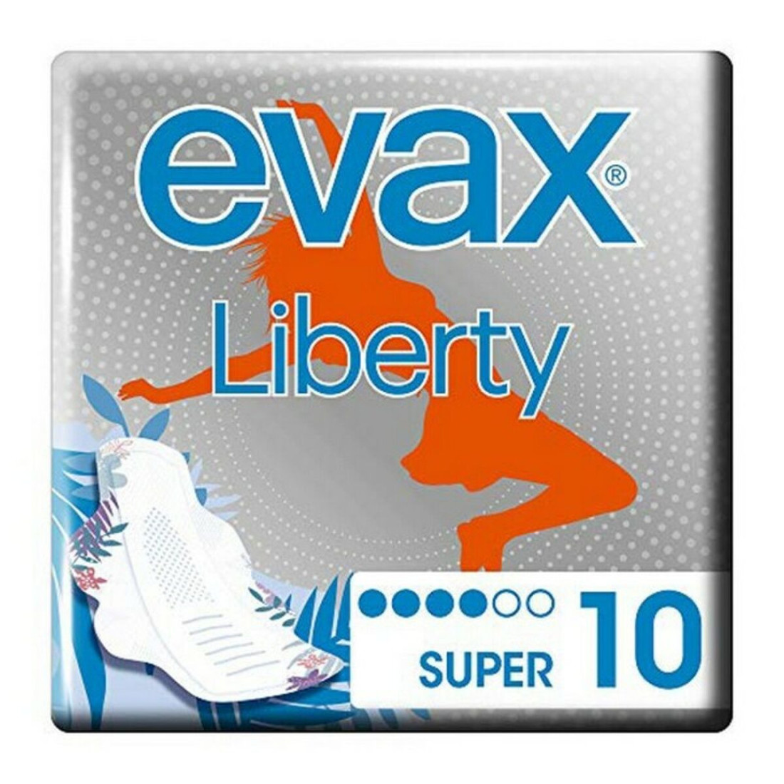 Super įklotai su sparneliais Liberty Evax Liberty (10 uds) 10 vnt.