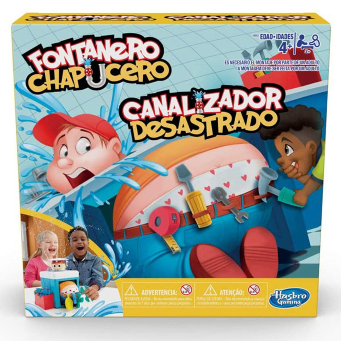 Stalo žaidimas Fontanero Chapucero Hasbro E6553675