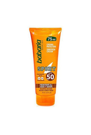 Losjonas sportininkams SOLAR SPORT waterproof Babaria Solar Sport Spf 50 (75 ml) 75 ml Spf 50