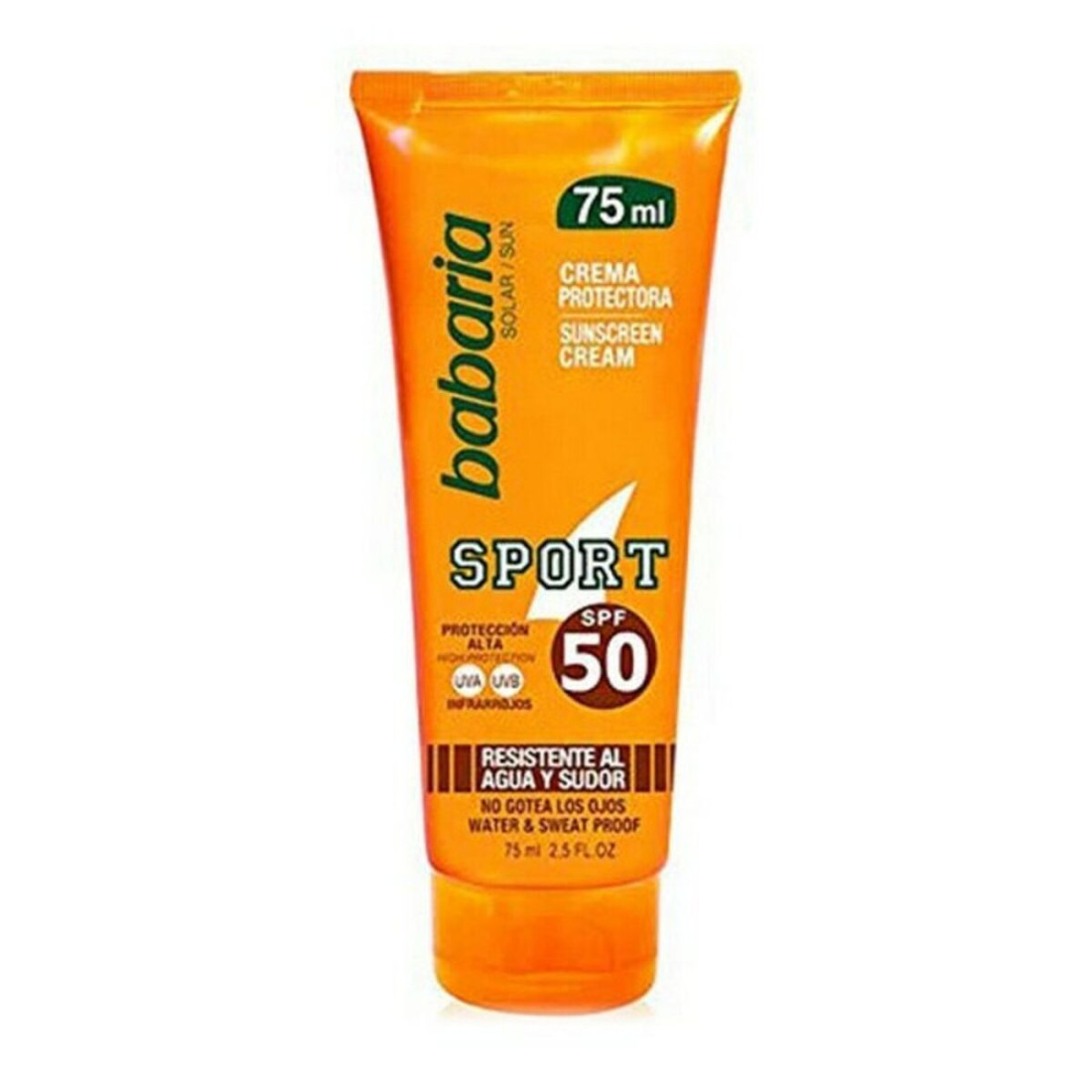 Losjonas sportininkams SOLAR SPORT waterproof Babaria Solar Sport Spf 50 (75 ml) 75 ml Spf 50