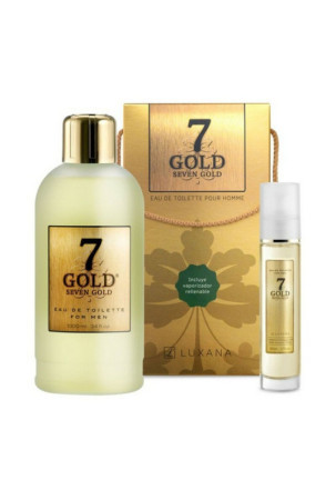 Vyriškų kvepalų rinkinys Luxana SEVEN GOLD EDT 2 Dalys