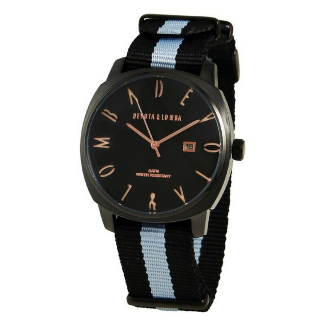 Laikrodis vyrams Devota & Lomba DL008MSPBKGR-04BLACK (Ø 42 mm)