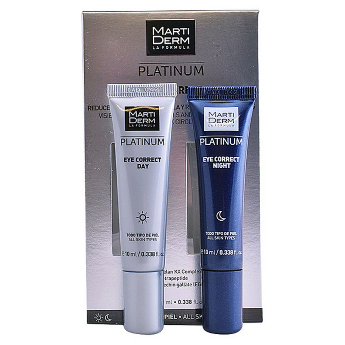 Gydymas akių zonai Platinum Martiderm 1472-42360 (2 pcs) 10 ml