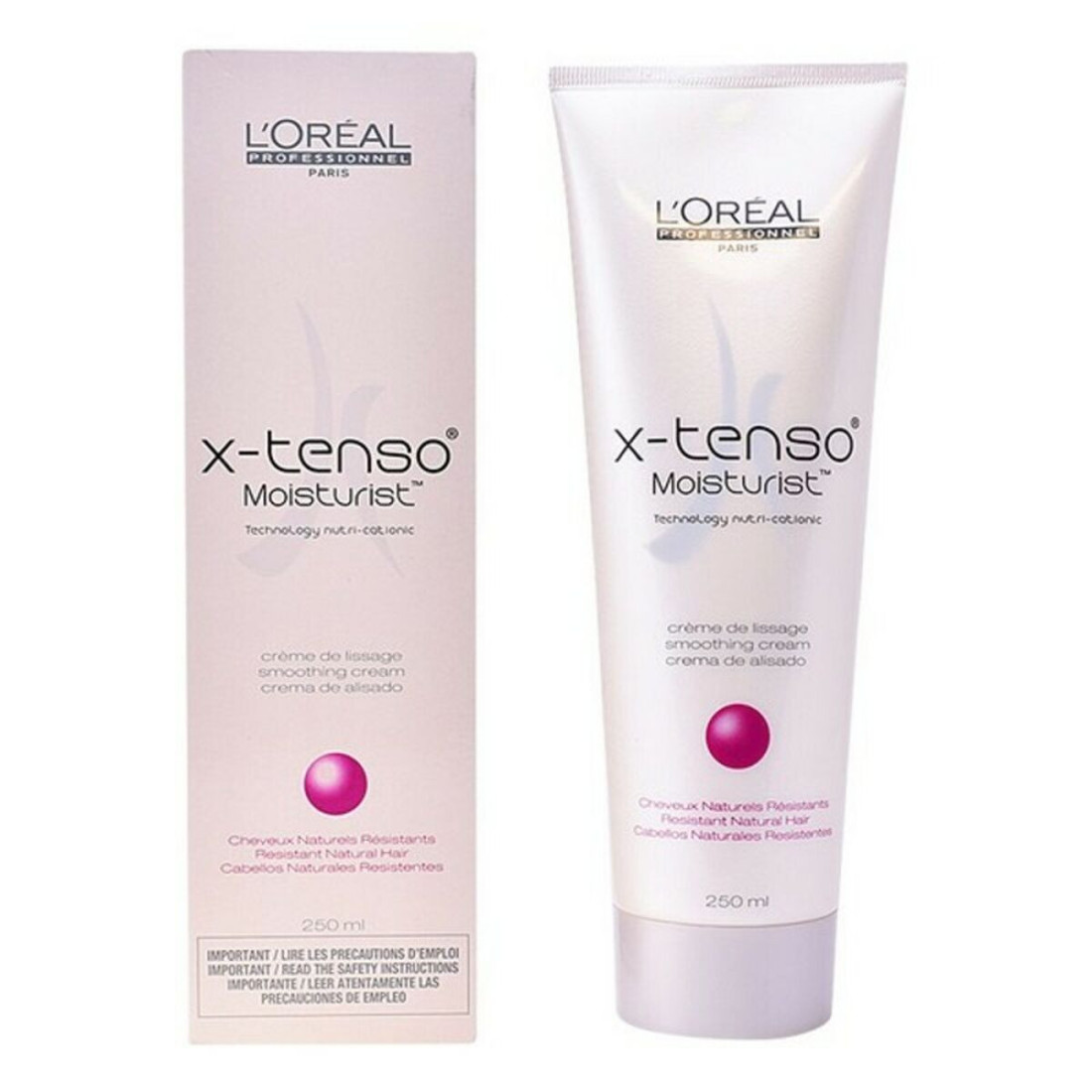 Išlyginantis kapiliarinis kremas X-Tenso L'Oreal Professionnel Paris Tenso (250 ml) 250 ml