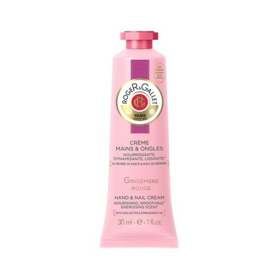 Rankų kremas Gingembre Rouge Roger & Gallet (30 ml)