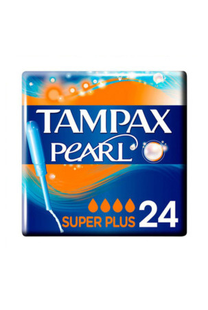 Tamponų pakuotė Pearl Super Plus Tampax Tampax Pearl (24 uds) 24 uds