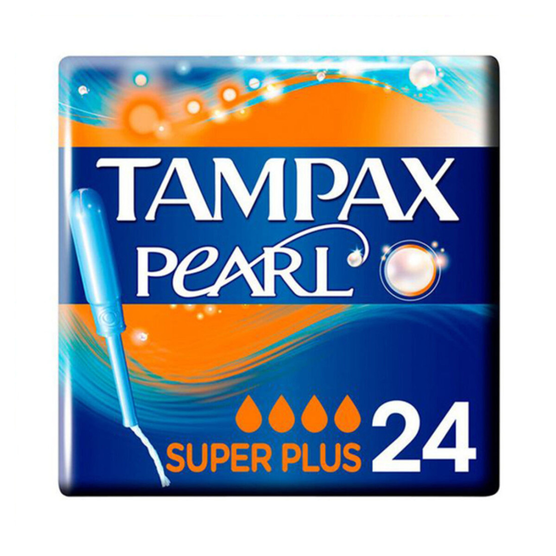 Tamponų pakuotė Pearl Super Plus Tampax Tampax Pearl (24 uds) 24 uds