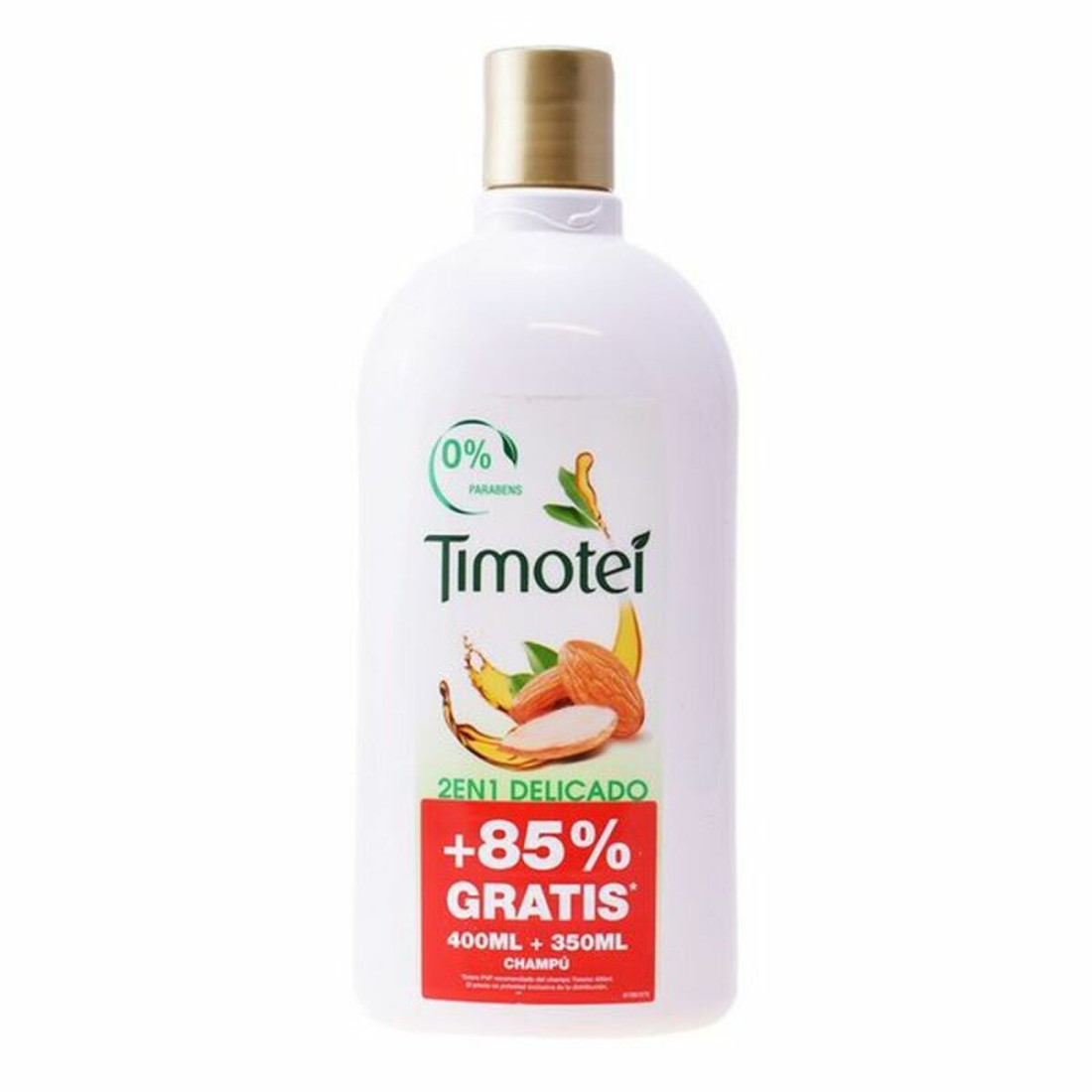 2-in-1 šampūnas ir kondicionierius Timotei Aceite Almendras Dulces (750 ml) 750 ml