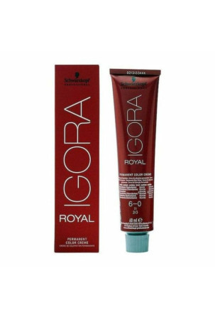 Ilgalaikiai dažai Schwarzkopf Igora Royal Nº 6-0 Nº 9.0-rubio muy claro Nº 8.0-rubio claro 60 ml