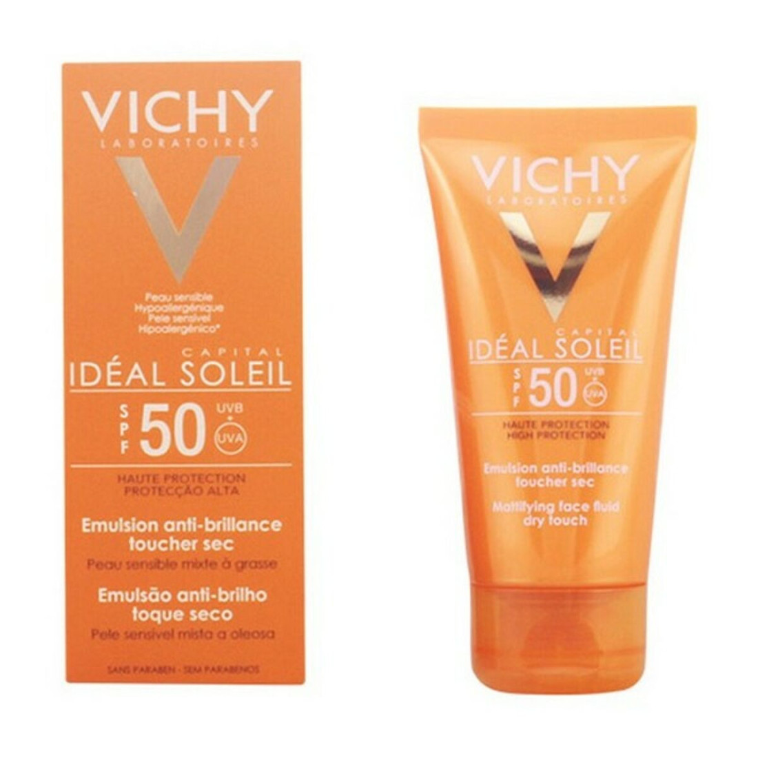 Kremas nuo saulės veidui Ideal Soleil Vichy Spf 50 (50 ml)