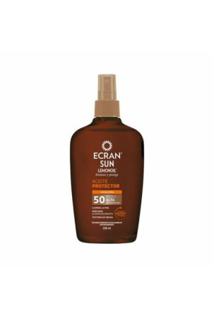 Apsauginis nuo saulės aliejus Ecran Ecran Sunnique SPF 50 (200 ml) Spf 50 200 ml