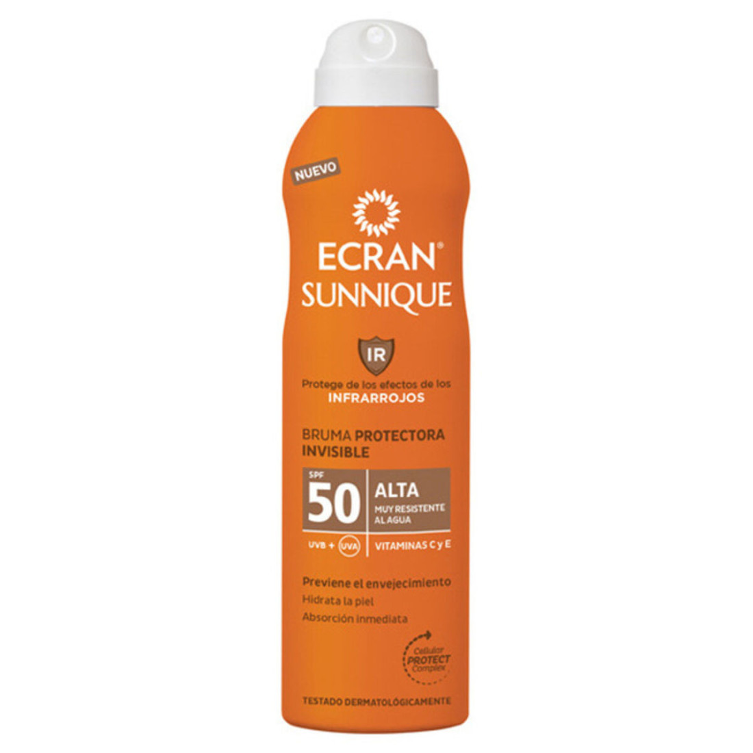 Purškiklis saulės apsauga Ecran Ecran Sunnique SPF 50 (250 ml) 250 ml Spf 50