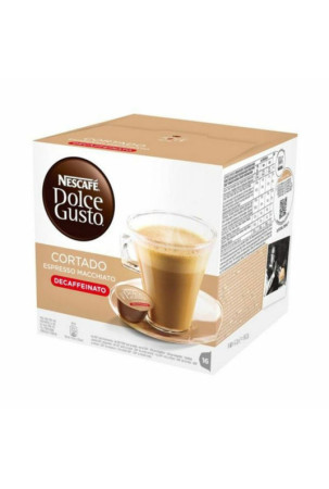 Kavos kapsulės Nescafé Dolce Gusto 7613033494314 Espresso Macchiato Decaffeinato (16 uds)