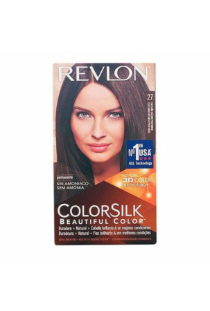 Dažai be amoniako Colorsilk Revlon I0021834 Gili šilta kaštoninė (1 vnt.)