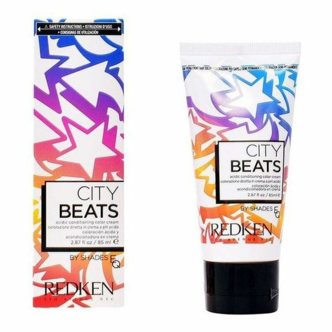 Pusiau laikinas dažas City Beats Redken City Beats Clear 85 ml