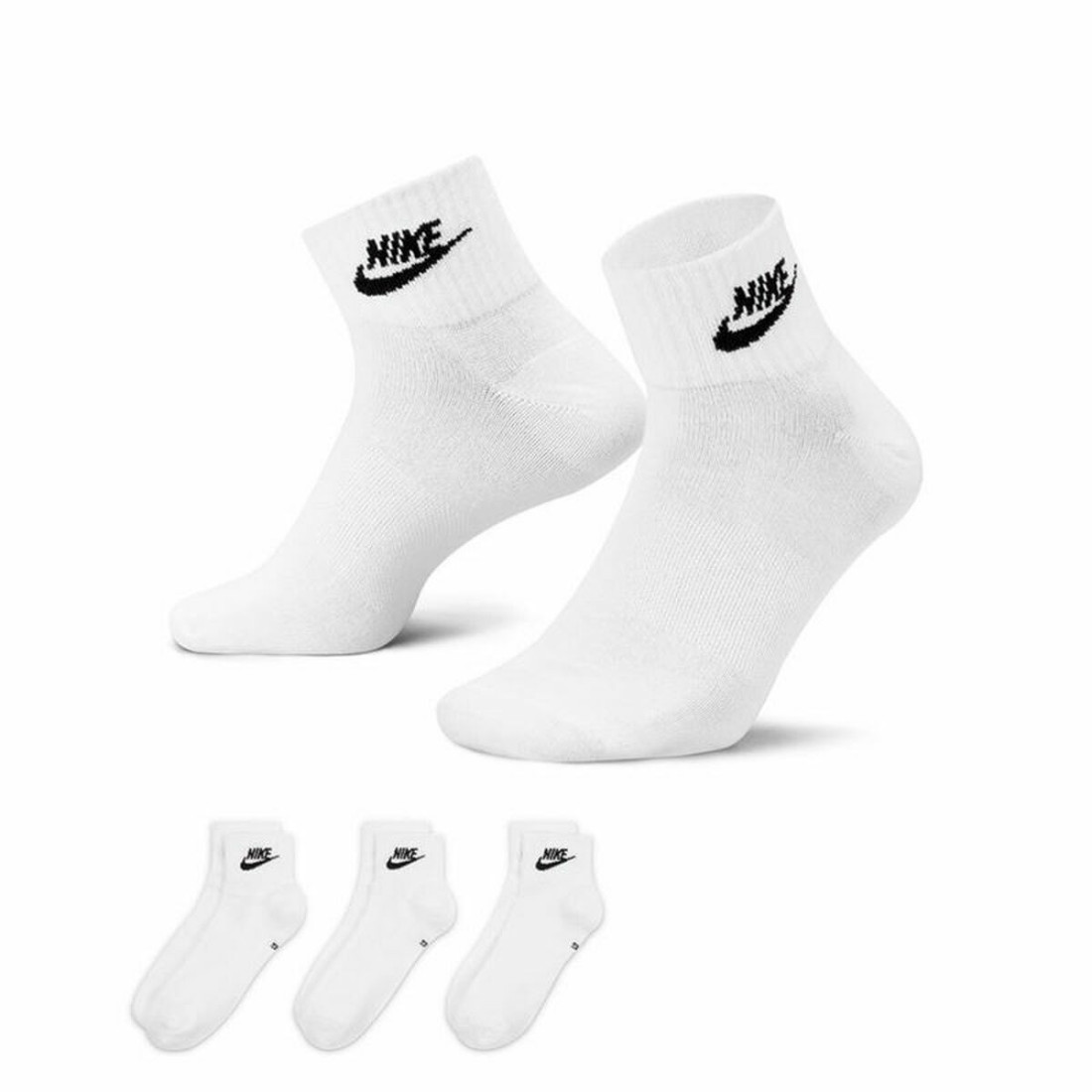 Kojinės Nike Everyday Essential Balta