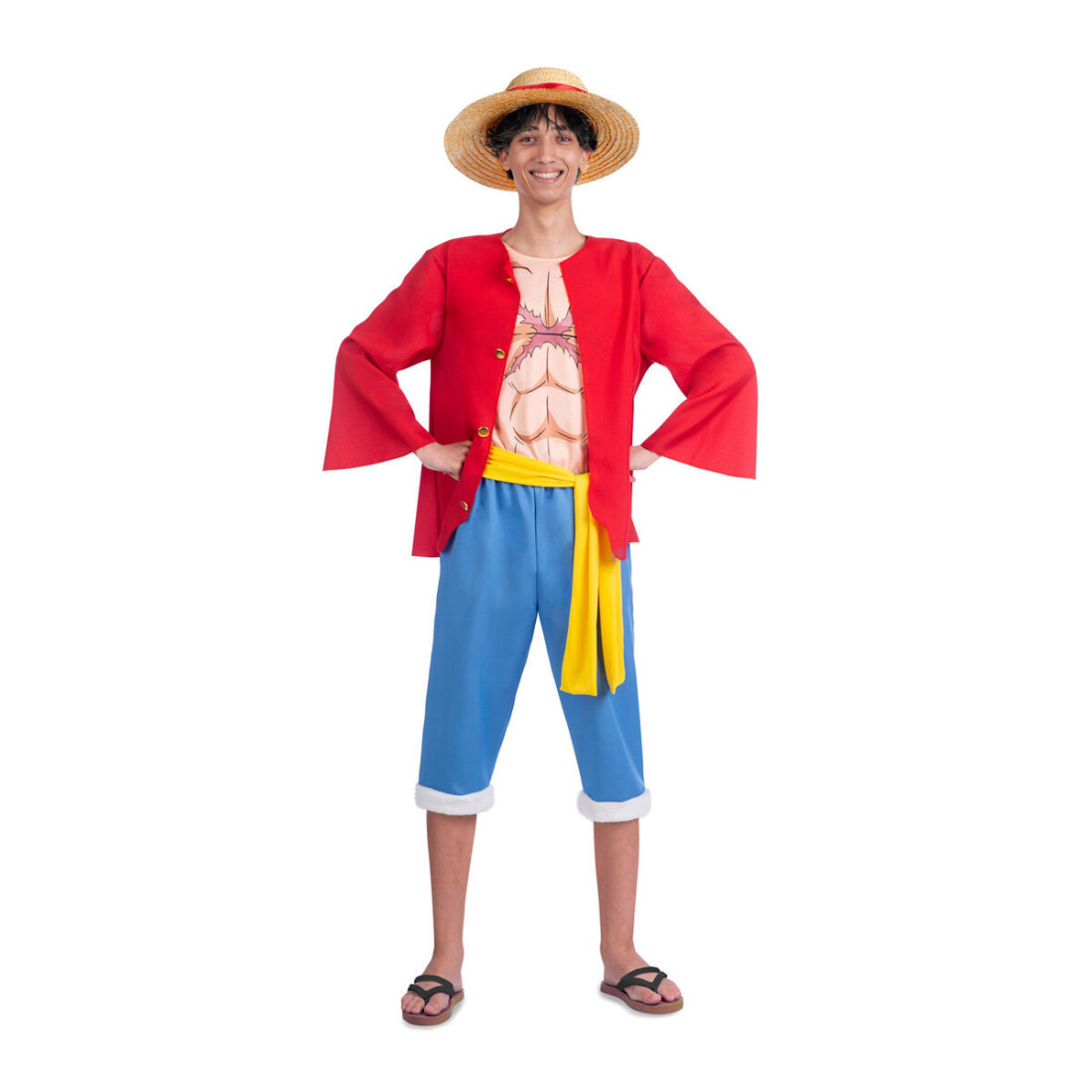 Kostumas suaugusiems One Piece Luffy (5 Dalys)