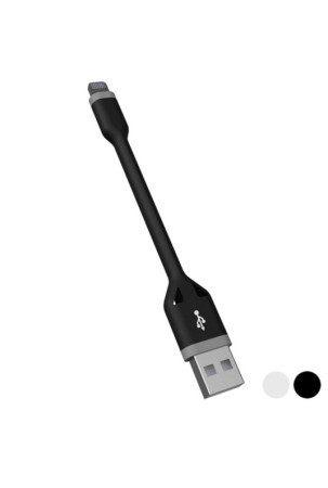 USB - Lightning kabelis KSIX 10 cm