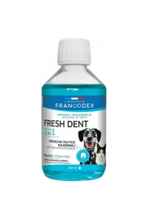 Burnos plovimas Francodex Fresh dent 250 ml Katė Šuo