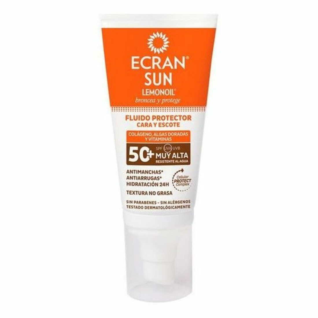 Kremas nuo saulės veidui Sun Lemonoil Ecran SPF 50