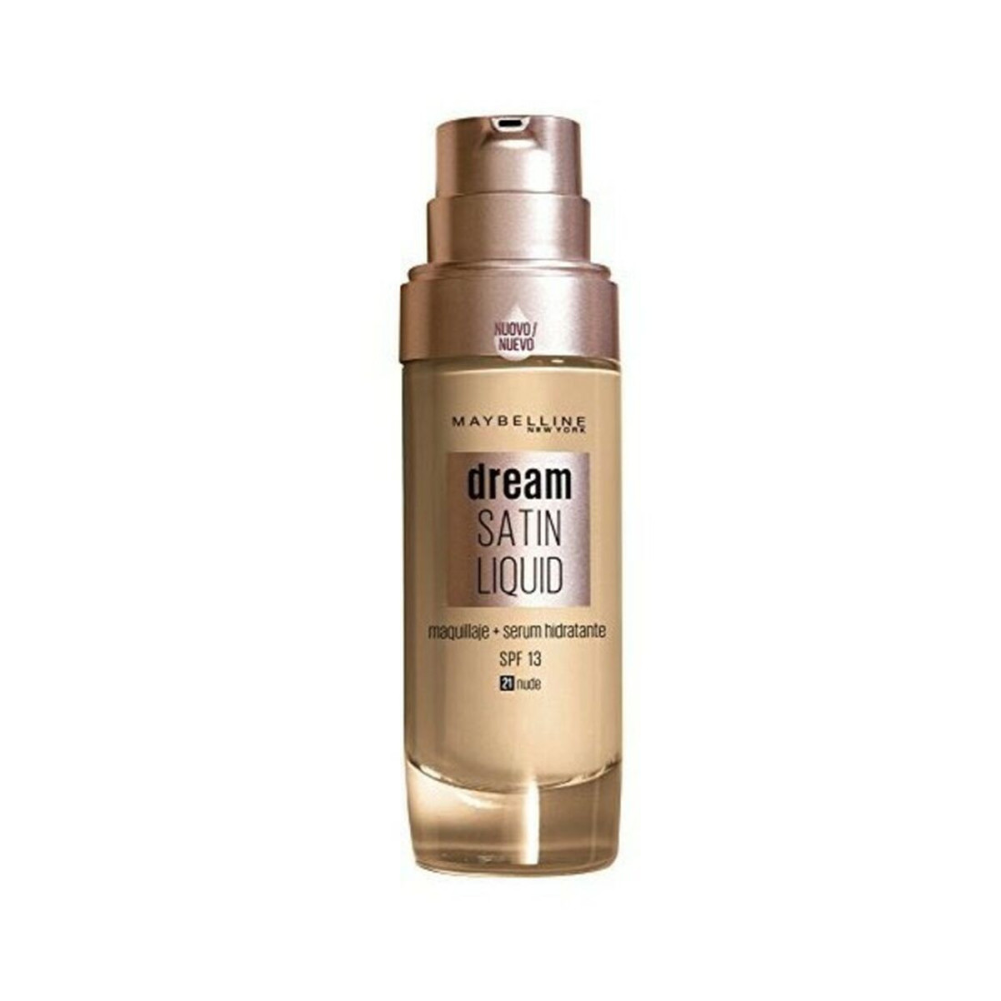 Skystas makiažo pagrindas Dream Satin Liquid Maybelline (30 ml) (30 ml)