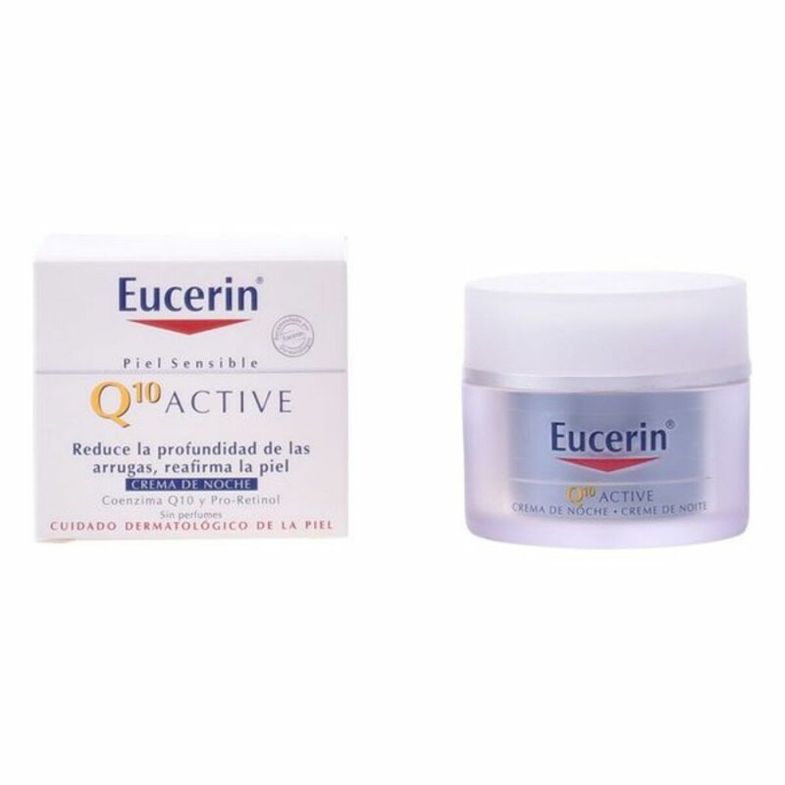 Naktinis kremas nuo raukšlių Q10 Active Eucerin 50 ml