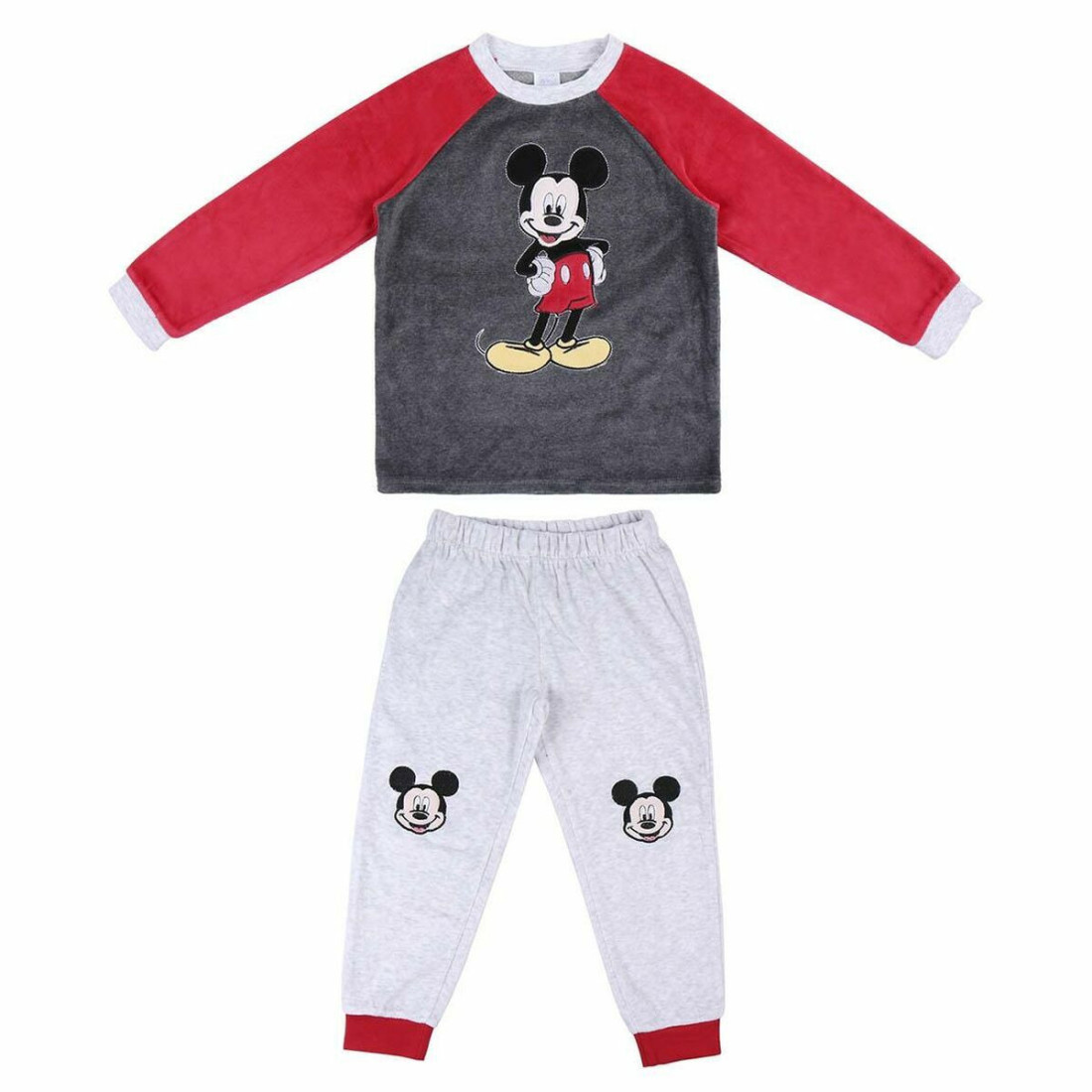 Pižama Vaikiškas Mickey Mouse Pilka