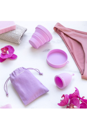 Menstruacinė taurelė su priedais Kuppy InnovaGoods