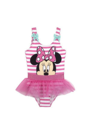 Maudymosi kostiumėlis mergaitėms Minnie Mouse Rožinė