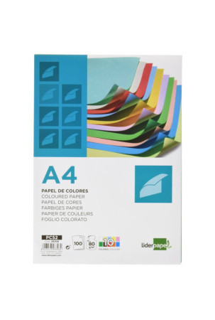 Set de Papetărie Liderpapel PC52 Spalvotas 100 Paklodės