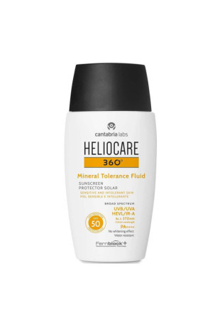 Kremas nuo saulės veidui Heliocare 360° Mineral Tolerance Fluid Spf 50 50 ml