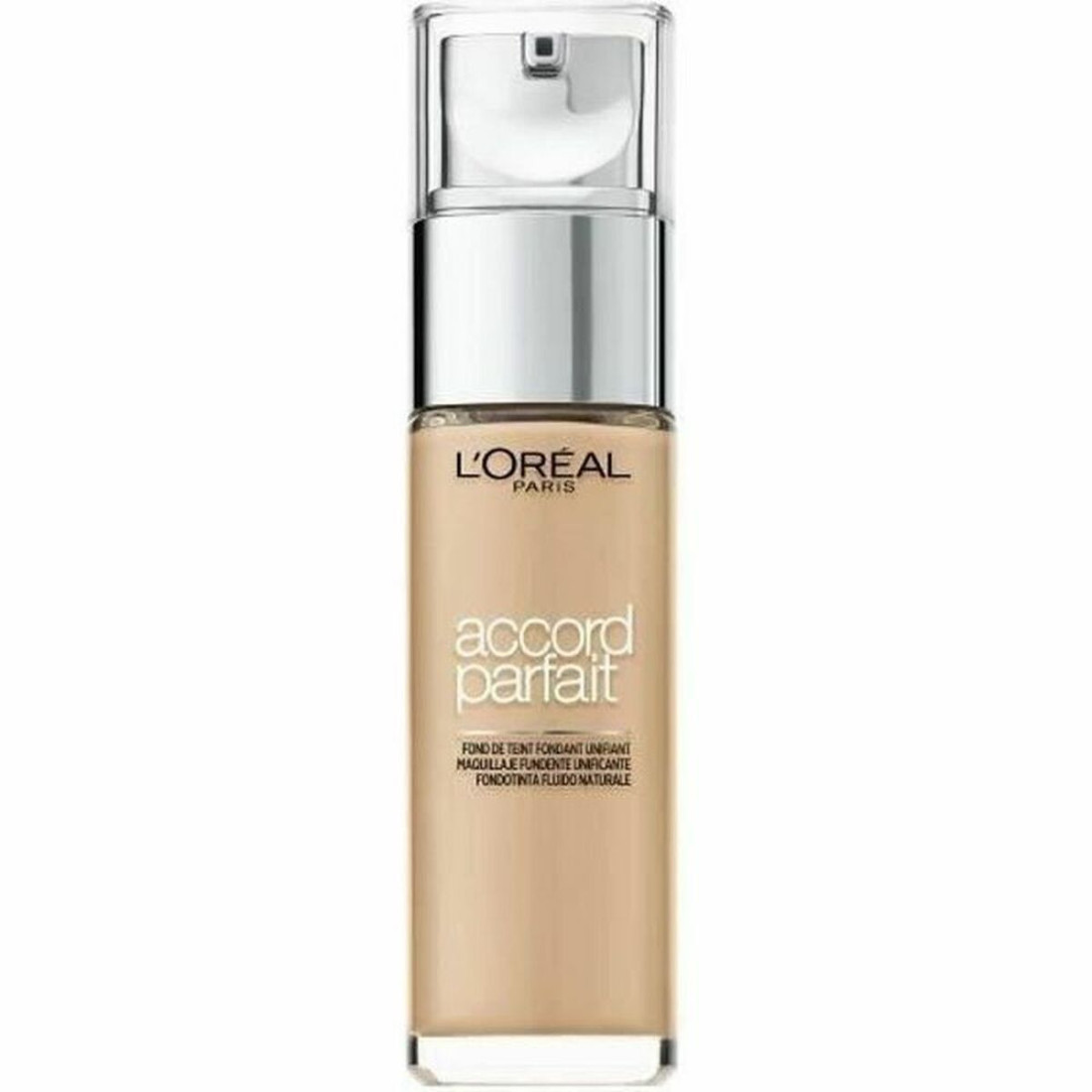 Skystas makiažo pagrindas L'Oreal Make Up Accord Parfait Nº 3.D/W (30 ml)