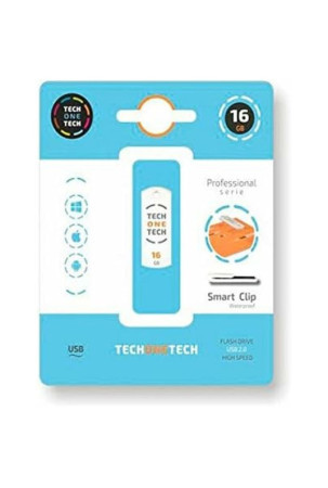 USB atmintukas Tech One Tech Pro Smart Clip 16 GB