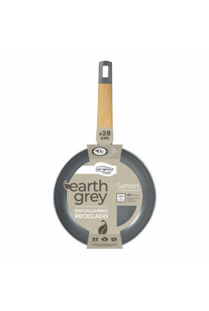 Keptuvė San Ignacio Earth Grey SG-6753 Pilka Aliuminis Ø 28 x 6,4 cm