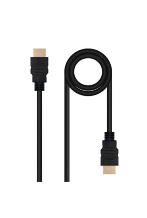 HDMI kabelis NANOCABLE 10.15.3802 Juoda 2 m