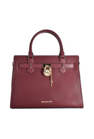 Moteriška Rankinė Michael Kors Hamilton Raudona 34 x 26 x 15 cm