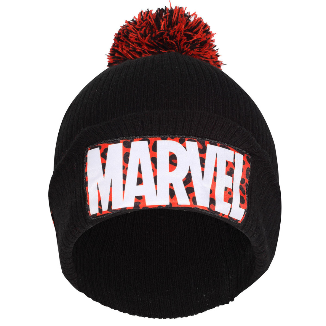 Skrybėlė Marvel Leopard Logo Juoda